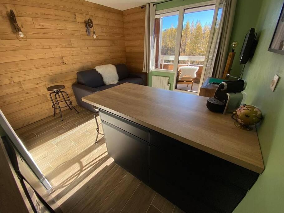 Apartament Au Pied Des Pistes Avec Parking Entierement Renove Huez Zewnętrze zdjęcie