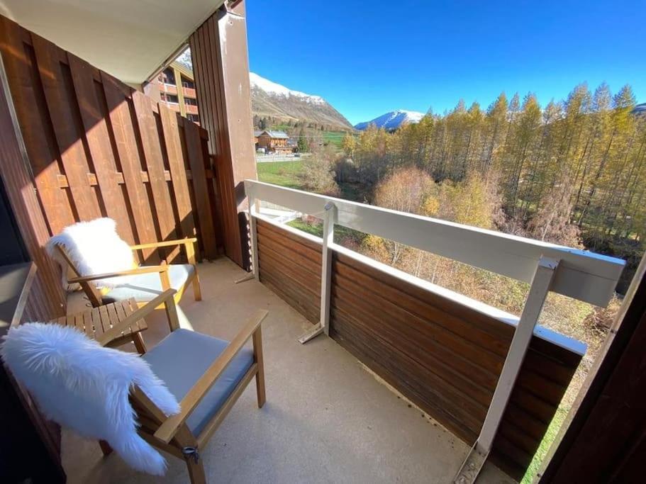 Apartament Au Pied Des Pistes Avec Parking Entierement Renove Huez Zewnętrze zdjęcie