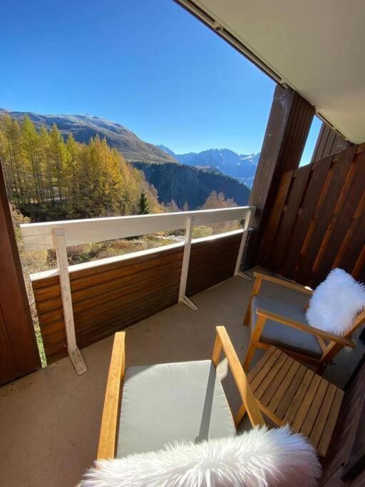 Apartament Au Pied Des Pistes Avec Parking Entierement Renove Huez Zewnętrze zdjęcie